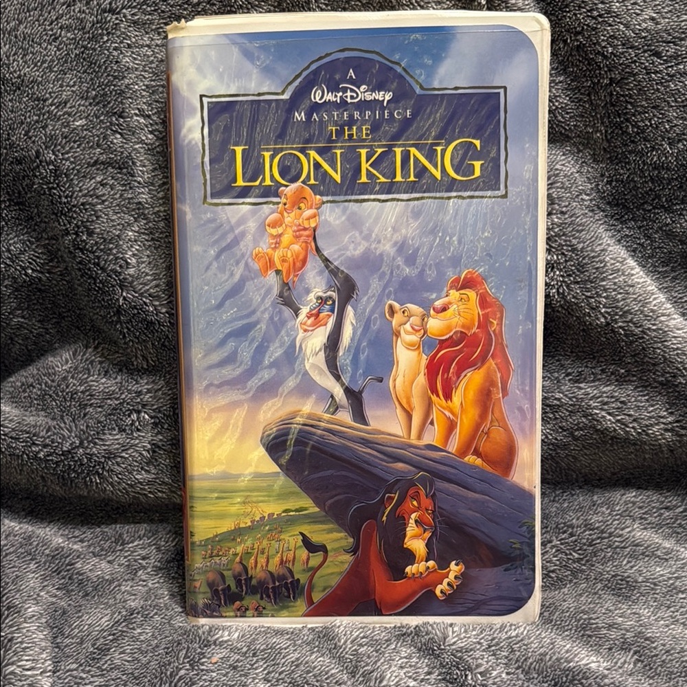 The Lion King VHS Tape